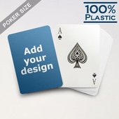 Custom plastic Playing Cards