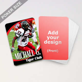printable digital version Personalized Custom Sports Trading Cards