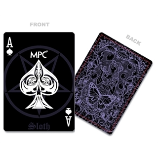 Custom Double-Sided Playing Cards (Red and White)