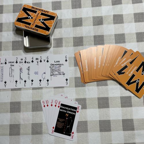 Custom tin box for poker/bridge sized playing cards