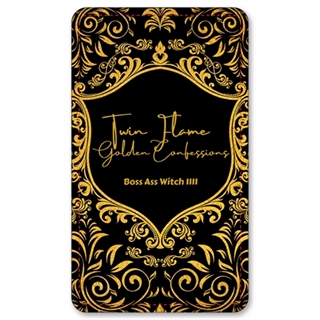 Twin Flame Golden Confessions Oracle Deck