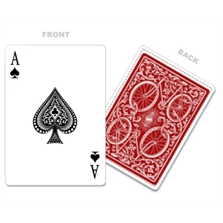 Decorative Corners Custom Front and Back Playing Cards