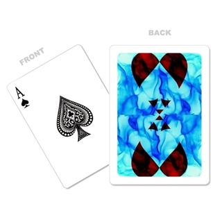 5mm White Border Poker Cards