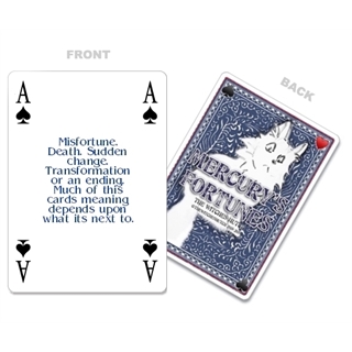 Classic Bridge Style Poker Size Custom Front and Back Playing Cards