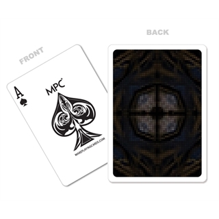 Custom 3mm White Border Back MPC Playing Cards