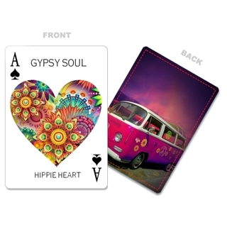 Heart-to-Heart Series - Custom Front and Back Playing Cards