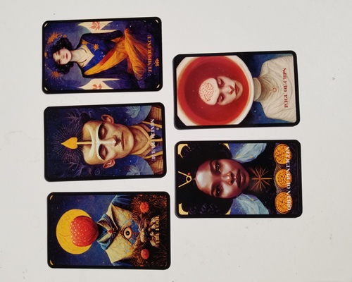 Personalized Black Border Tarot Cards