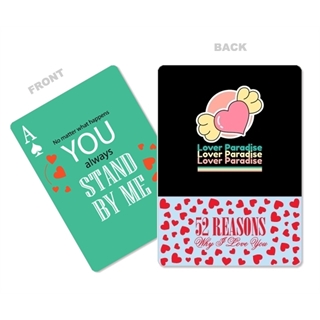52 Reasons Why I Love You Cards - Custom Back
