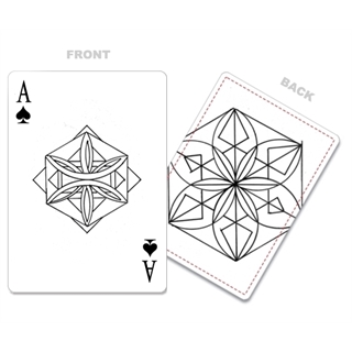 Ovate Custom Front and Back Playing Cards