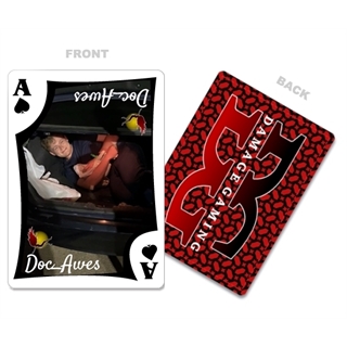 Modern Custom Front and Back Playing Cards