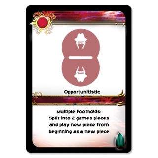 Custom Token Game Cards (Red)