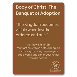 Mind Spirit Bible Practice Skills Card Deck