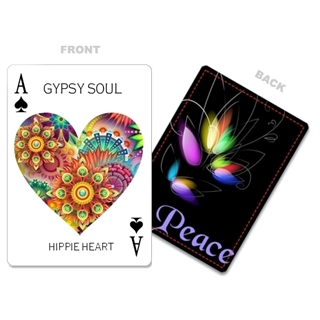 Heart-to-Heart Series - Custom Front and Back Playing Cards
