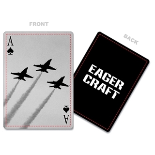 Simple Personalized Both Sides Playing Cards