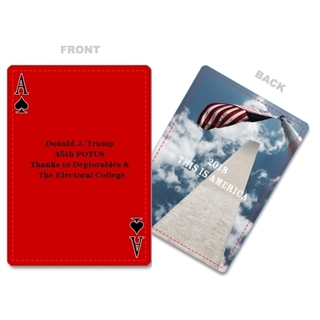Simple Custom Front and Back Playing Cards