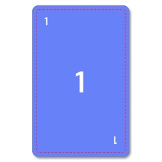 Custom US Game Deck Size Cards