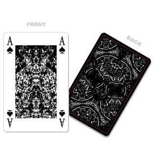 Bridge Size Playing Cards - Rectangular Back, 4-index