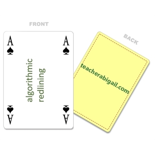 Classic Bridge Style Poker Size Personalized Both Sides Playing Cards