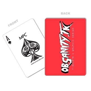 Custom Back MPC Standard Poker Cards (Landscape)