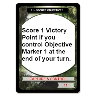 Trading Game Card Template (Green)